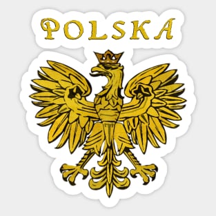 POLAND TRADITIONAL EAGLE DESIGN Sticker